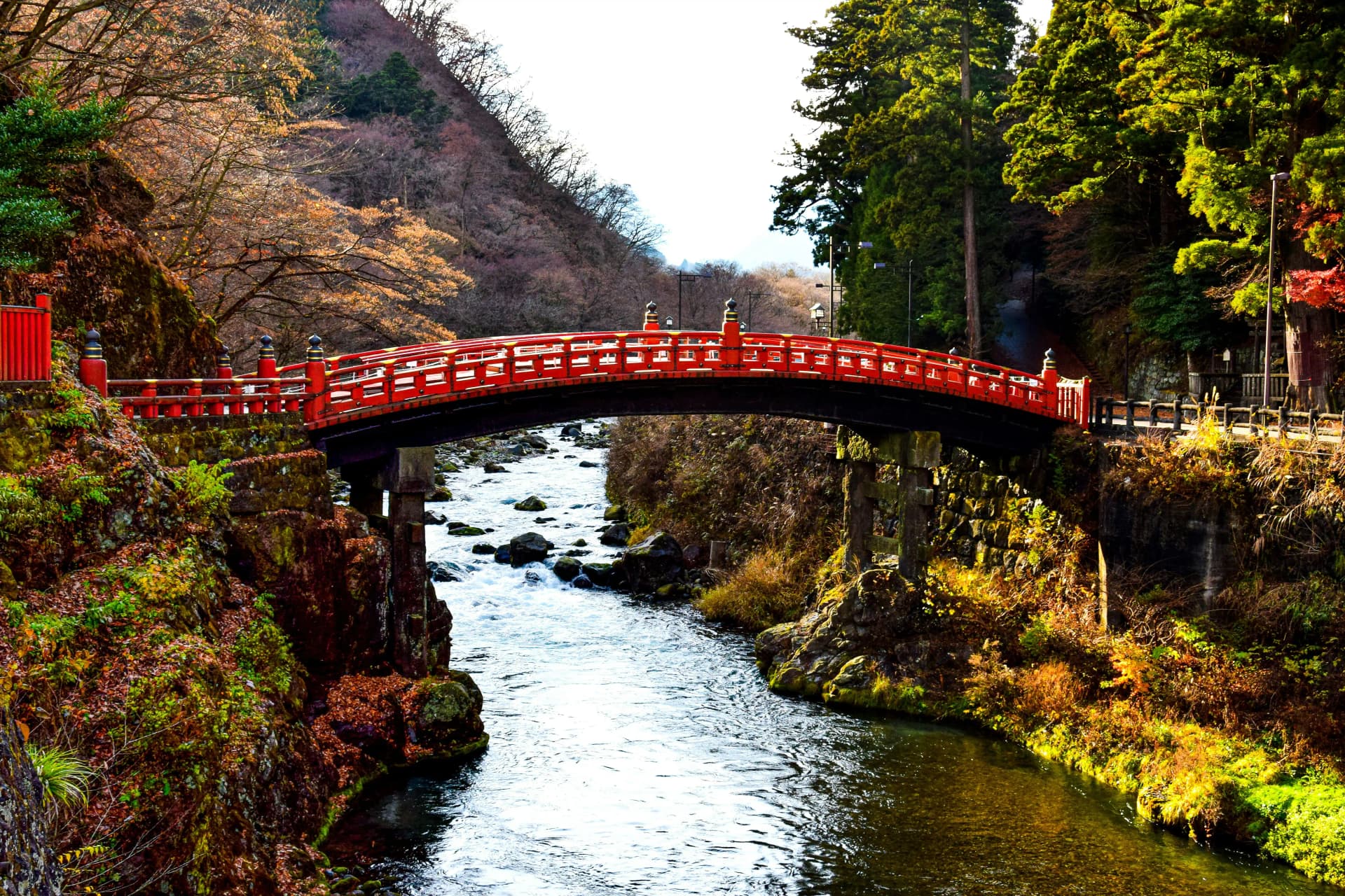 Shinkyo Bridge, Nikko, Japan
