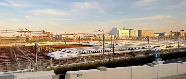 Shinkansen station
