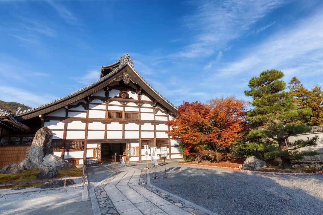 temples in Kyoto, Japan