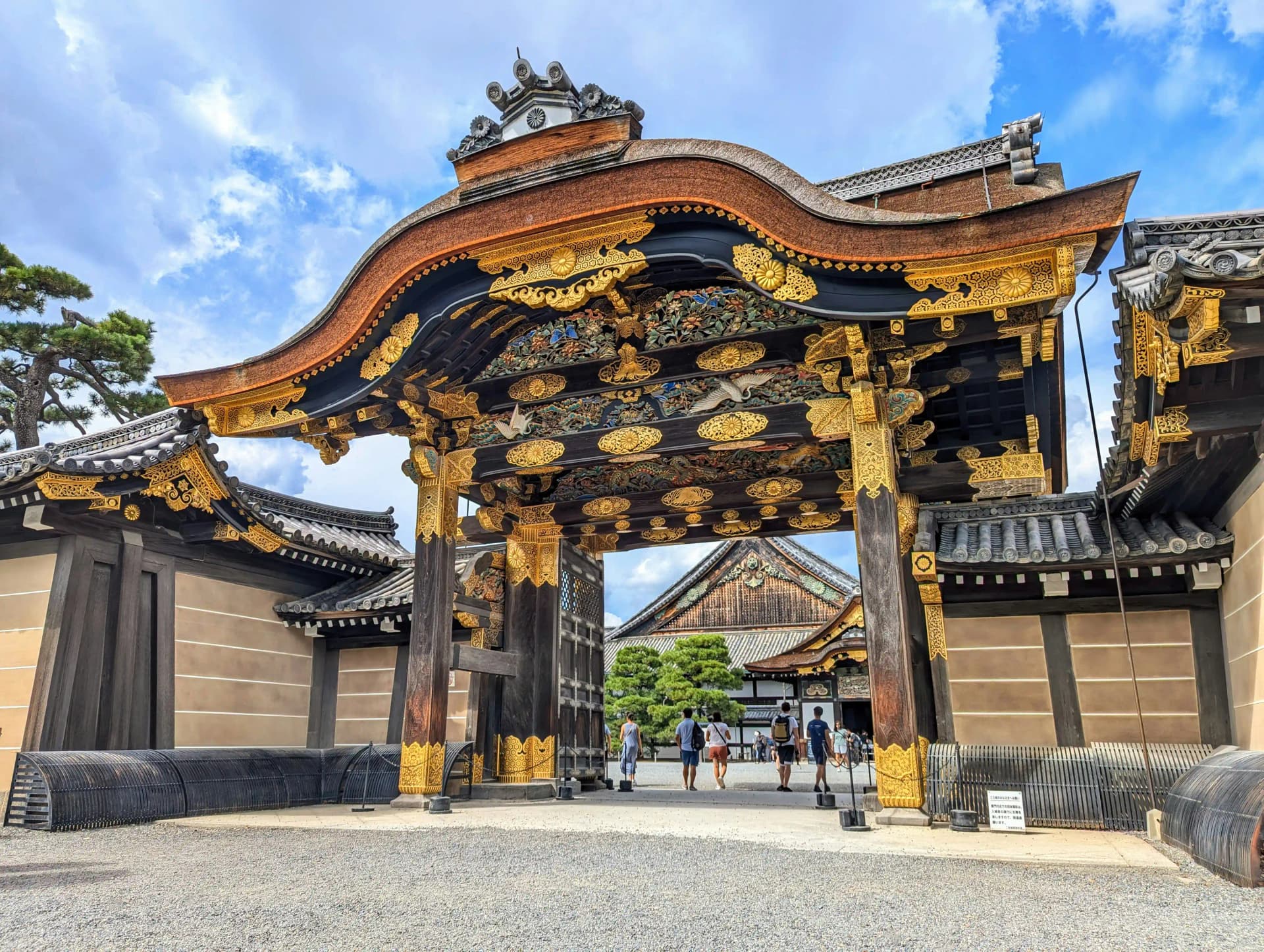 The Gate of Nijo Castle, Kyoto