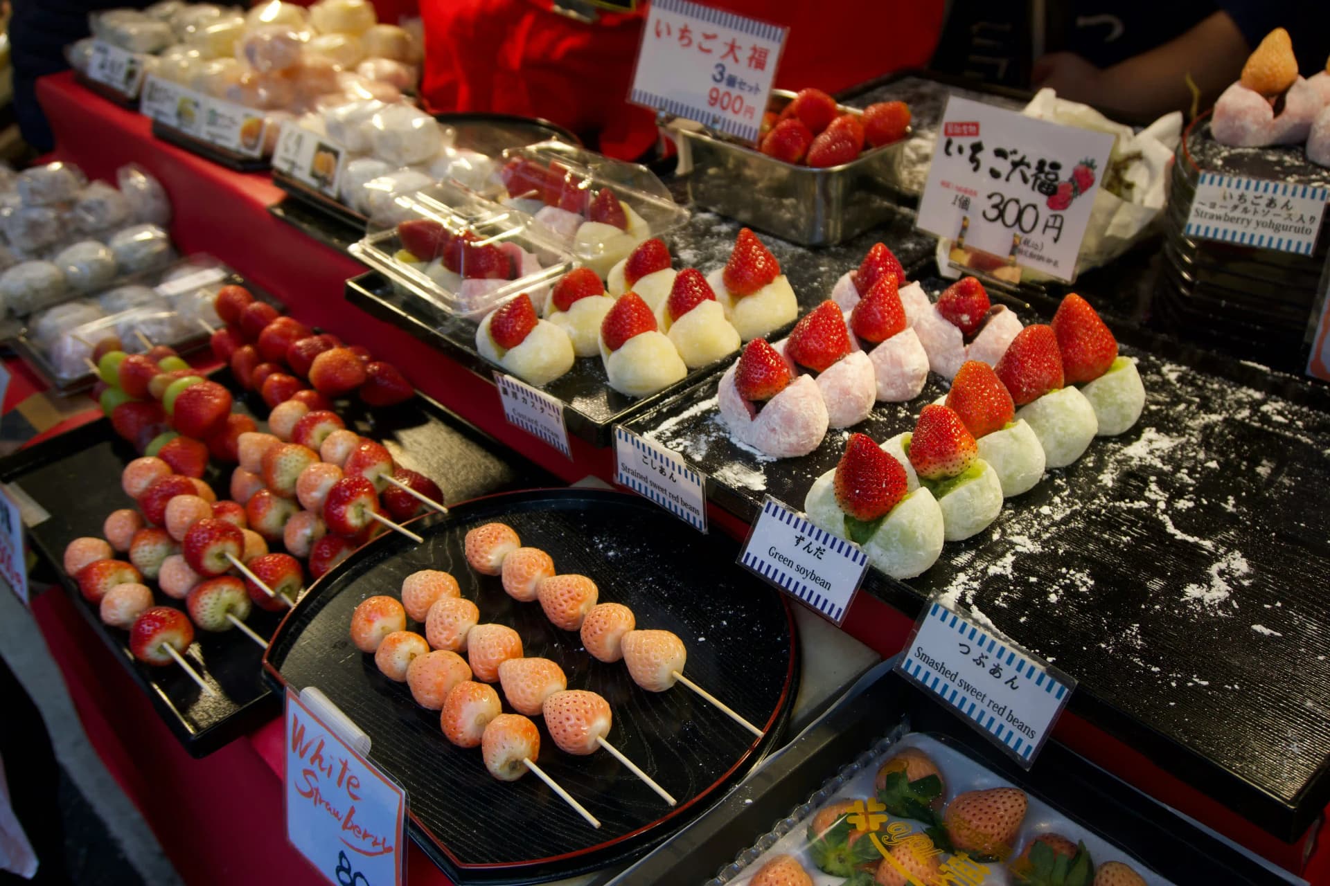 local sweets store in Omicho Market